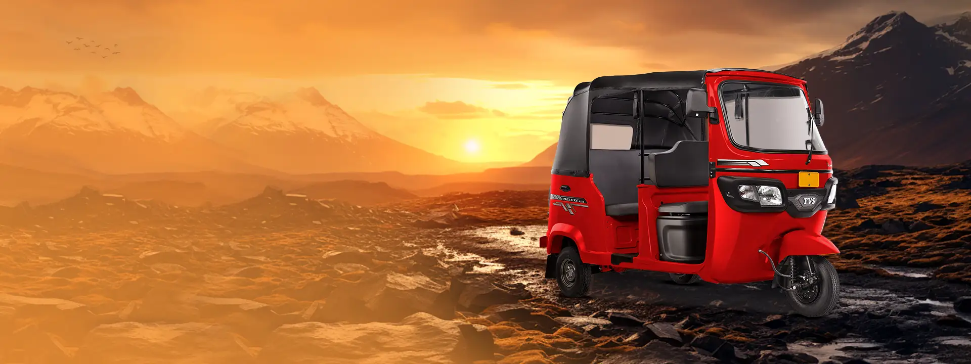 tvs king deluxe plus Full Banner Image
