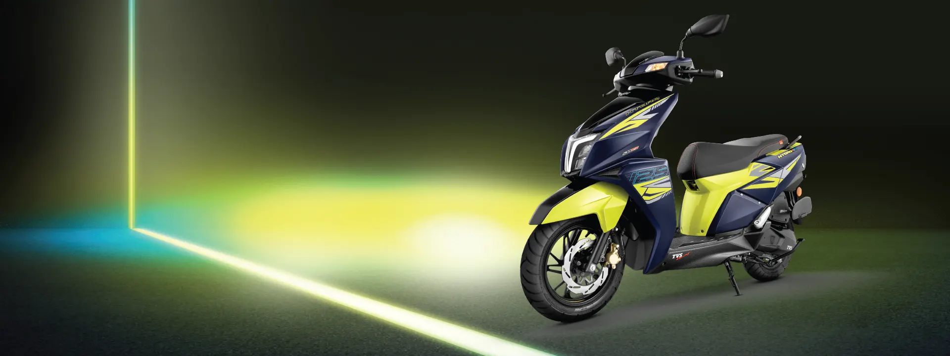 tvs ntorq 125 xt Full Banner Image