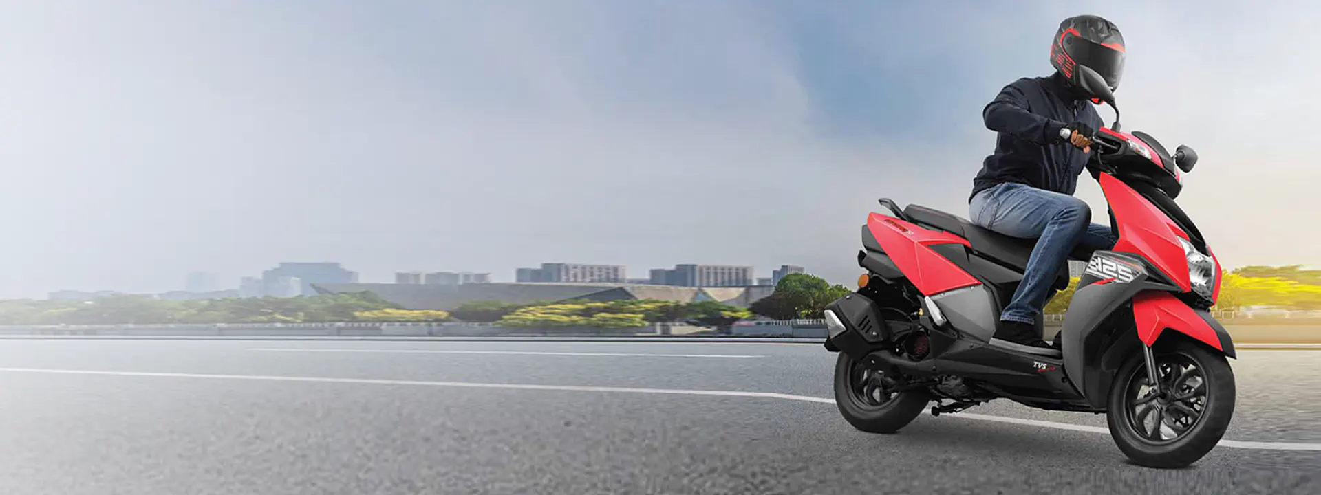 tvs ntorq 125 Full Banner Image